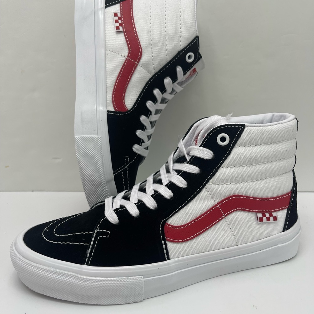 Vans Men’s Skate Sk8-Hi
Athletic Black/Red Sneakers
VN0A5FCC458 - Picture 16 of 16
